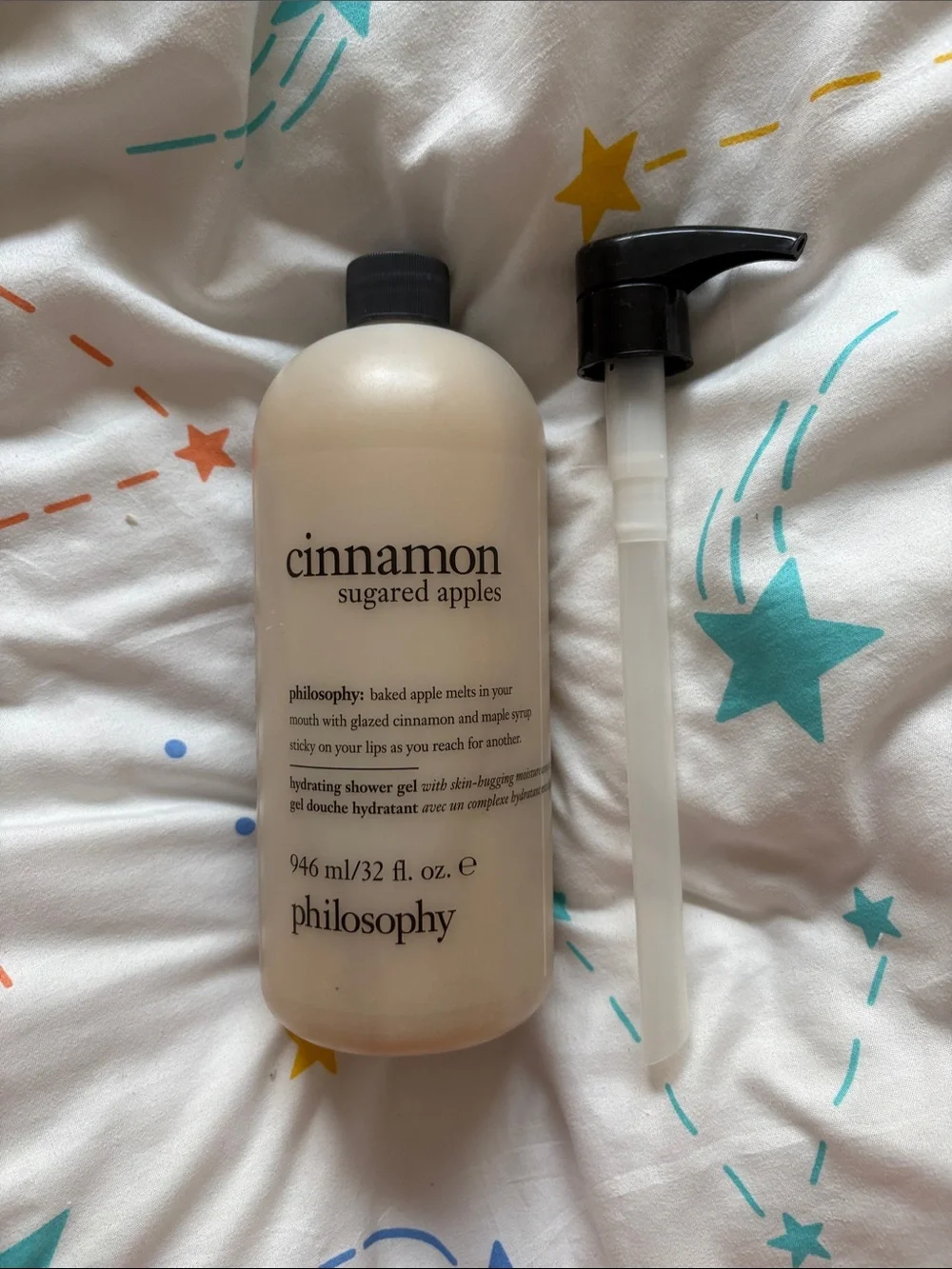 Philosophy sugared cinnamon apples body wash with pump